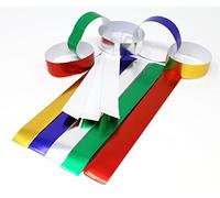Bright Ideas Metallic Paper Chains, Paper Crafts for Kids, Make Your Own Decorations to Display, Arts & Crafts Ideal for Schools, Home Crafting, Assorted Colours Pack of 100 2cm x 20cm Strips. BI2018.