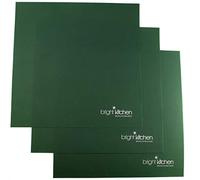 Bright Kitchen Set of 3-14" x 14" Silicone Sheets for Excalibur Dehydrator Bright Kitchen Re-Usable Non-Stick Mat (3 Flat Sheets)