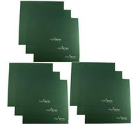 Bright Kitchen Set of 9-14" x 14" Silicone Sheets for Excalibur Dehydrator Bright Kitchen Re-Usable Non-Stick Mat (9 Flat Sheets)