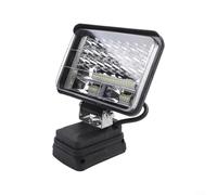Bright LED Cordless Work Light Designed to Enhance Visibility at Job Sites Using For bosch 18V Battery Power (6inch)