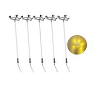 Bright LED Illuminated Miniature Highway Light for HO Scale Model Layouts Enhancing Nighttime with Installation Process HO Scale