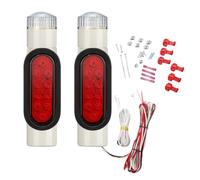 Bright LED Marine Trailer Guide Lights Waterproofs Boats Signals With Quick Installation For Night Navigation Trailer Light Kit