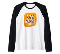 Bright Life Hacks Costume for Adults and Kids Raglan Baseball Tee