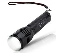 Bright Light BW1 Tactical AA Flashlight - 1000 Lumens, IP67 Waterproof, Glow-in-The-Dark Ring, Up to 119 Hr Runtime Emergency & Camping Flashlight Powered by AA Batteries