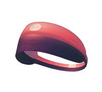 Bright Moon At Sea Hippie Sports Headband For Men Women Tennis Sweat Band For Workout Sports Headbands Elastic For Running
