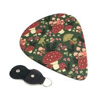 Bright Mushrooms Art Guitar Pickfor Pickups For Acoustic Electric Guitar Bass Ukulele