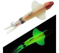 Bright Octopus Squid Skirt Fishing Lures Soft Bait Trolling Fishing Lures Saltwater Fishers