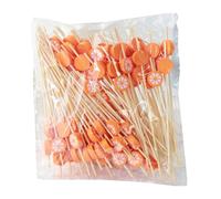 Bright Once-Only Use Decorative Skewers Camping Utensils for Fruit Platters Cocktails Garnishes Event Catering Disposable Party Accessories
