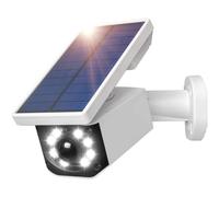 Bright Outdoor Lighting, Security Lighting, Solar Motion Sensor Lights, Durable, Waterproof, Adjustable, PIR Motion Detection, 360 Degrees Light