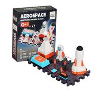 Bright Panda Electric Circuit Kits for Children, Educational Space Toys STEM Toys with 100+ Science Experiments for Kids, Build Your Own Science Kit (Starter Set (Aerospace))