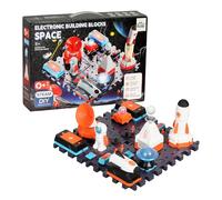 Bright Panda Electric Circuit Kits For Children, Educational STEM Toys with 100+ Science Experiments for Kids age 8+, Build-it-Yourself Science Kit, Combine Kits for Endless Fun (Aerospace Full Set)