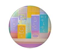 Bright Pastel Colors Button Pins 1 Pc, 2.4 Inch Round Button Badges Metal Personalized Picture Photo Pin Buttons Kit For Craft Supplies Christmas Diy Party Projects, 20 PCS, One Size