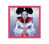 Bright Pink 12-Inch Vinyl Record Picture Frame for LP Album Covers - Wall & Tabletop Display for 12” Vinyl Sleeves | Album Art Holder