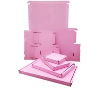 Bright PINK C4/A4 Shiny PIP Boxes Large Letter Mailing Shipping Boxes