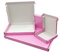 Bright PINK C4/A4 Shiny PIP Boxes Large Letter Mailing Shipping Cardboard Boxes (100)