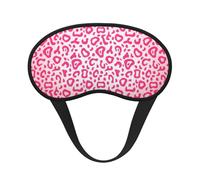 Bright Pink Leopard Skin Pattern, Full Eye Covers Light Blocking Eye Masks Blackout Sleep Eye Muffs