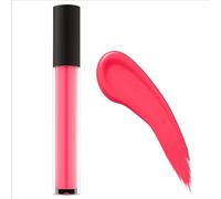 Bright Pink Liquid Lipstick with High-Shine Finish - Smooth Glossy Formula for Long-Lasting Wear and Non-Sticky Feel, Vibrant Colour Hydrating Lip Gloss for Day and Night Makeup Looks with Easy