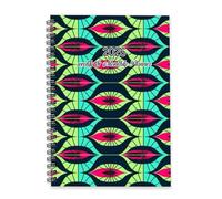 Bright Pink Stars 2026 Planner Diary A5 To Do List Notebook Personal Organisers Diary for Women Ladies Organiser Planner 2026 for Work Week To View Monthly Year with Dotted Line Note Page Slim