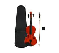 Bright Plywood Violin Aluminum Alloy Draw Plate Professional Adult Violin Instrument (Color : 1/2)