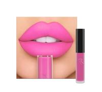 Bright Purple Lipstick Lip Gloss, Matte Deep Grey Pink Liquid Lipgloss Stain, Velvet Long-Lasting Waterproof Tinted Lip Balm, Plumping Smudge-Proof Lip Mekeup Gift for Women