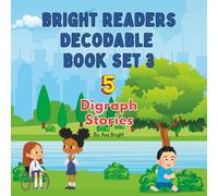 Bright Readers Decodable Book Set 3: 5 Digraph Stories