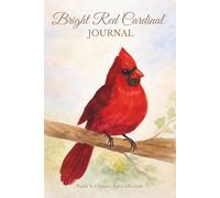 Bright Red Cardinal Journal: A 6 x 9 Inch Lined Notebook for Daily Writing