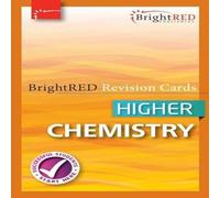 Bright Red Publishing BrightRED Revision Cards - Higher Chemistry Paperback Book Bright Red Publishing Multicolor
