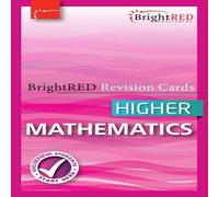 Bright Red Publishing BrightRED Revision Cards - Higher Mathematics Paperback Book Bright Red Publishing Multicolor