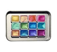 Bright | Set of 12 Colors for and Drawing for Kids - Portable Painting Material for Classroom Crafts Birthday Boys Girls Beginners Artists and Hobbies
