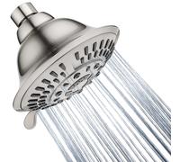 BRIGHT SHOWERS Shower Head High Pressure Rain Showerhead 5 Spray Setti