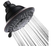 BRIGHT SHOWERS Shower Head High Pressure Rain Showerhead 5 Spray Setti