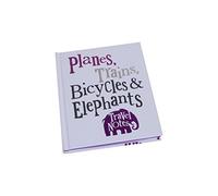 Bright Side Planes Trains Bicycles & Elephants Travel Notes Journal Planner Notebook