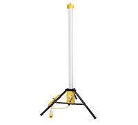 Bright Source 110V 5ft 72w Uplight Pre-Wired with 3M Three-Core Yellow Cable and Plug & Socket Height Adjustable Tripod Base, 4000K Cool White, IP54 & IK10 Rated