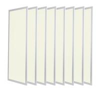 Bright Source 1200x300 LED Panel, Backlit Recessed Ceiling Light, 40W, 3600lm, 120° Beam Angle, IP20, 3000K Warm White, Driver Included, Low Glare UGR <19, Flicker Free, 8 Pack