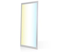 Bright Source 1200x600 LED Backlit Recessed Ceiling Light Panel, 65W, 7150lm, 120° Beam Angle, 3CCT 3 Colour Switchable 3000K 4000K 6000K, LED Driver, TP(a), Low-Glare UGR<19, Flicker Free