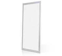 Bright Source 1200x600 LED Panel, Backlit Recessed Ceiling Light, Matt Black Frame, 72W, 6300lm, 120° Beam Angle, IP20, 4000K Cool White, LED Driver Included, Low Glare UGR <19, Flicker Free