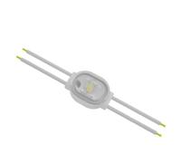 Bright Source 200 x Quantum Dot 12v IP67 Compact Mini Sign Modules, 3200K Warm White, Back Lights for Letter Signage, Low Profile Signs with Narrow Stroke and Shallow Depth, with Adhesive Backing