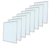 Bright Source 600x600 LED Backlit Recessed Ceiling Tile Light Panel, 30W, 4050lm, 90° Beam Angle, 6000K Daylight White, Driver Included, TP Low-Glare UGR<19, Flicker Free, 8 Pack