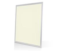 Bright Source 600x600 LED Panel, Backlit Recessed Ceiling Light, TRIAC Dimmable, 30W, 4050lm, 3000K Warm White, Includes Driver, TP Low Glare UGR <19, Flicker Free