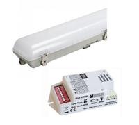 Bright Source 6Ft 35W Ip65 Single Led Non Corrosive Fitting - Cct - Microwave Sensor