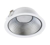 Bright Source All in One LED Commercial Downlight, 10w/15w Switchable Wattage, 3 Light Colour Temperatures 3000K 4000K 6000K Warm Cool Daylight, IP44 Spotlight, 150mm Cut Out
