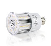 Bright Source LED Corn Light Bulb, 12w, E27, 1,800lm, Warm White 3000K, Max.140 Lm/W, 360° Beam Angle, Replaces Metal Halide/Son/HID/HPS for Large Spaces/Street/Parking/Garage/Warehouse & Factory