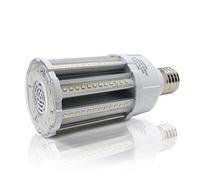 Bright Source LED Corn Light Bulb, 40w E40, 4000k Cool White, 5,200 Lumen 140 Lumens Per Watt, 360° Beam Angle, Replaces Metal Halide/Son/HID/HPS for Parking, Stadiums, Warehouse & Factory