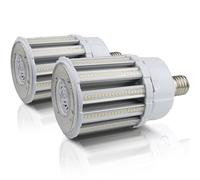 Bright Source LED Corn Light Bulb, E40, 80W, 10400lm, 360° Beam Angle, 4000K Cool White, Replaces Metal Halide/Son/HID/HPS for Large Spaces/Street/Parking/Garage/Warehouse & Factory, 2 Pack