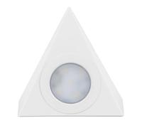 Bright Source LED Triangular Pyramid Cabinet Cupboard Unit Shelf Light, White, 2.5W, 220lm, 3CCT Switchable 3000K 4000K 6000K