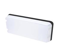 Bright Source Slimline Rectangular LED Bulkhead, White, IP65 Rated, 10W, 1000lm, 120° Beam Angle, 3CCT Switchable Colour Temperature 3000K 4000K 6000K (1)