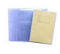 Bright Spark Bright Ideas Clear Pvc Book Covers A4, 250 Micron, Pk10 Covers. Thicker And Extra Strong Sturdy Plastic Book Covers. Easy To