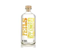 Bright Spirits Peels Gin | Zesty Citrus Craft Flavoured Gin | Distilled with Whole Fresh Citrus | 100% Natural Flavour | Award-Winning Craft | Small Batch Distilled | Juniper-Led | 40% ABV | 70cl
