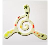 Bright Spiroboom Boomerang To Make Fabulous Night Throwing A Mind Boomerang, It Really Returns Drawing A Spiral In The Air You Will Be Hypnotized, Easy To Throw