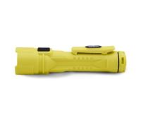 BRIGHT STAR Razor Hands-Free Magnetic LED Flashlight, 3AA-Cell Alkaline Battery-Powered, 24 Low Power Hour Runtime, Yellow (60160)